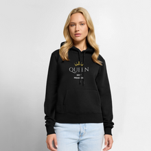 Lade das Bild in den Galerie-Viewer, Frauen Hoodie QUEEN not PRINCESS II - Schwarz
