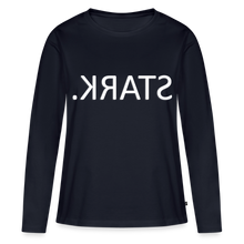 Lade das Bild in den Galerie-Viewer, Langarmshirt STARK Spiegelschrift II - Navy
