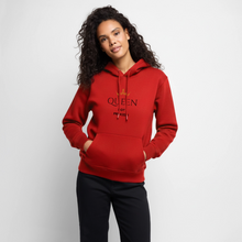 Lade das Bild in den Galerie-Viewer, Frauen Hoodie QUEEN not PRINCESS - Rot

