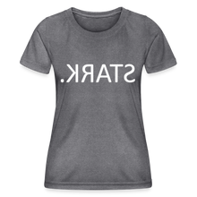 Lade das Bild in den Galerie-Viewer, Funktions-T-Shirt STARK Spiegelschrift II - dunkle Melange 
